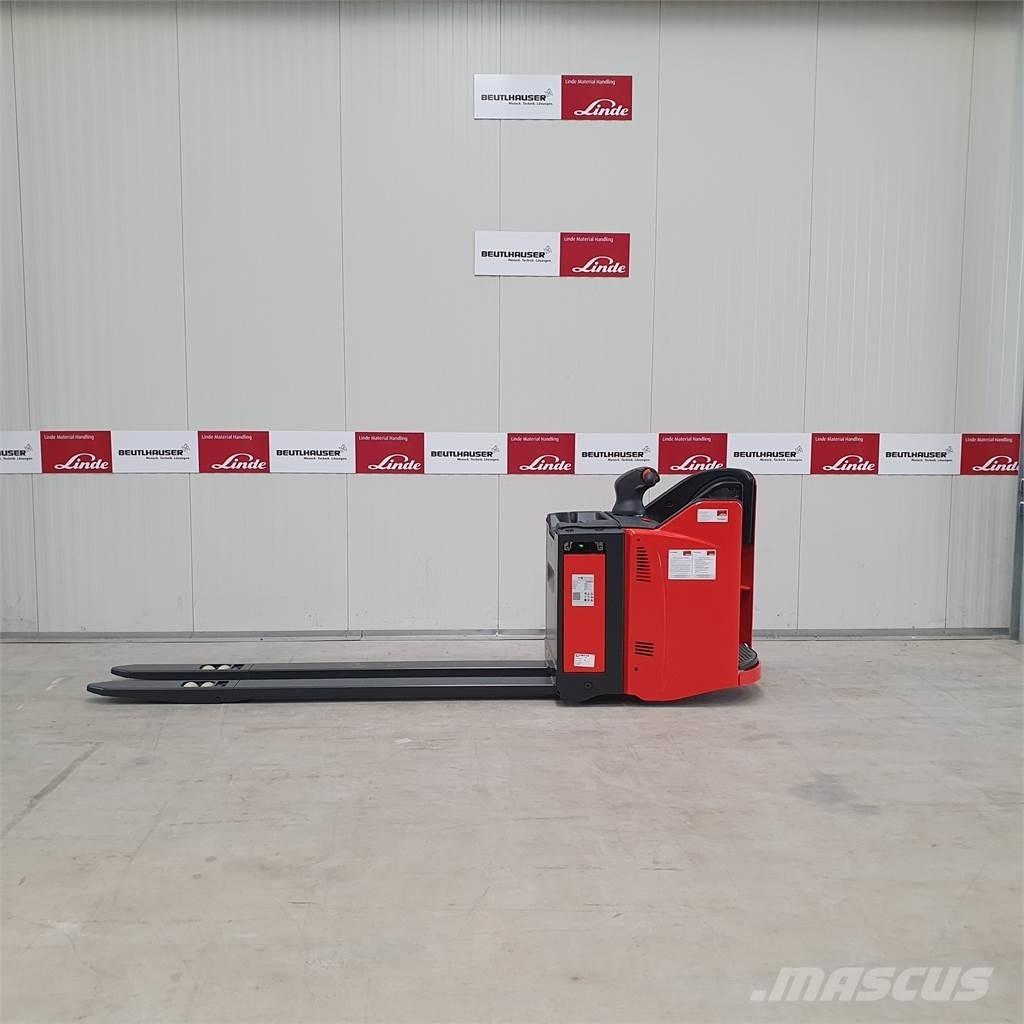 Linde T20SP lang Pedestrian stacker