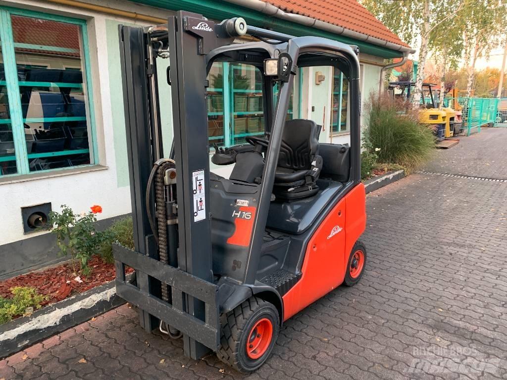 Linde H16T-01 V-3071 LPG trucks