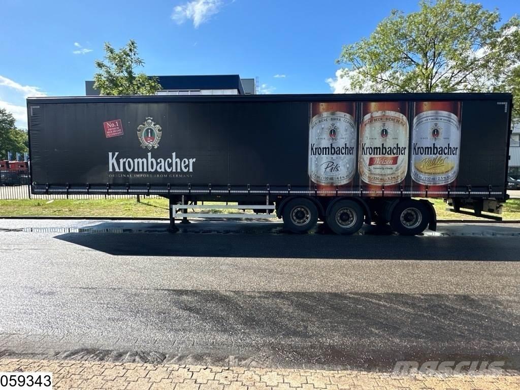 Pacton Tautliner Curtain sider semi-trailers