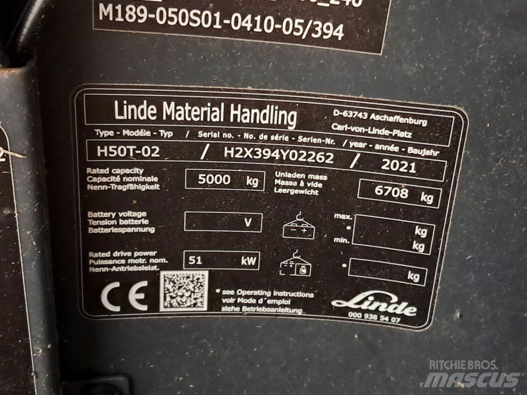 Linde H50T-02 LPG trucks