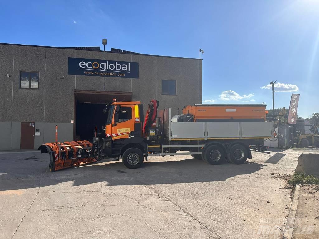 Renault K460 Truck mounted cranes