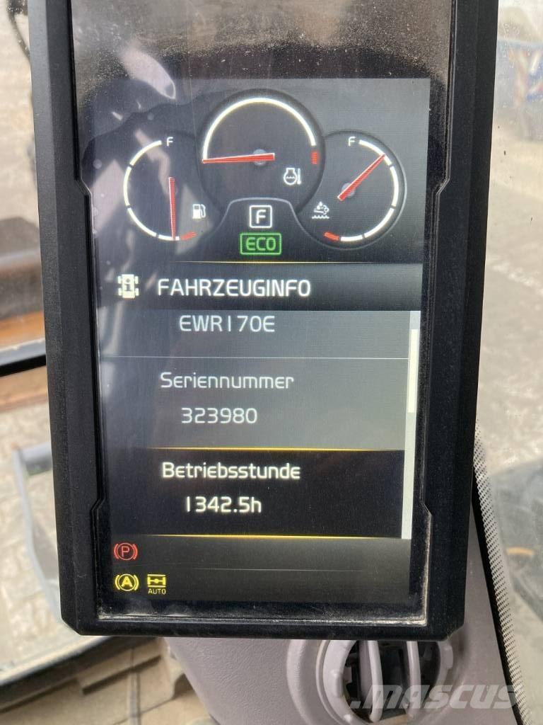 Volvo EWR 170 E Wheeled excavators