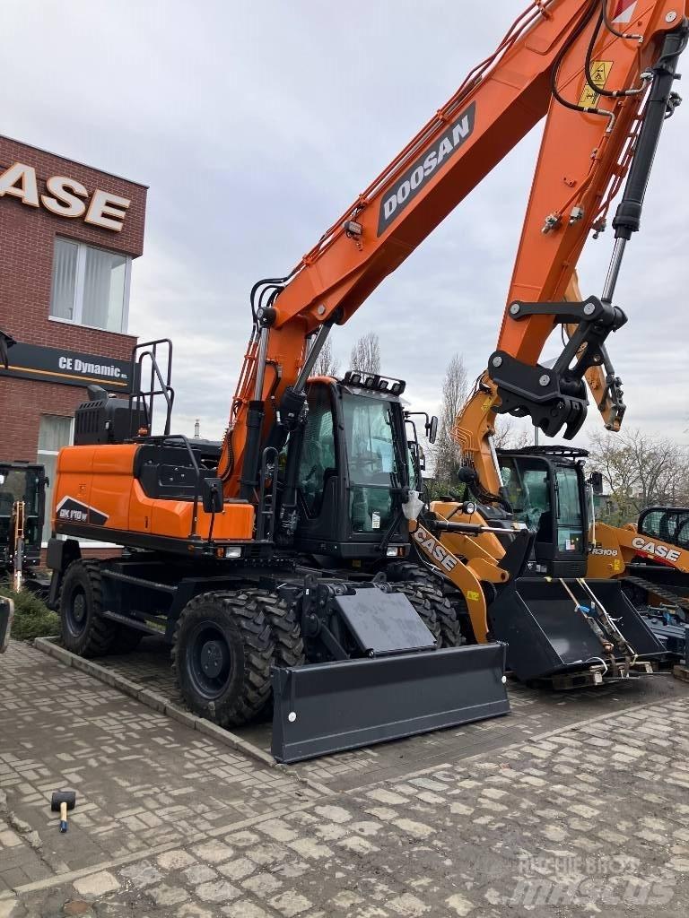 Doosan DX 170 W-7 Wheeled excavators