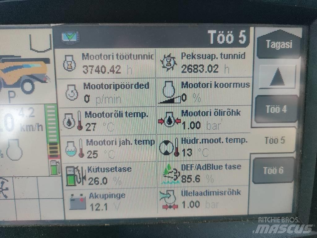 New Holland CX 6090 Combine harvesters