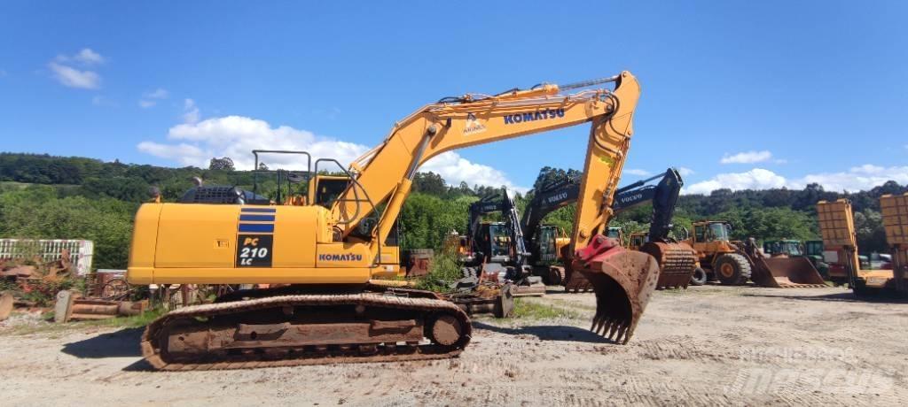 Komatsu PC 210 LC-10 Crawler excavators