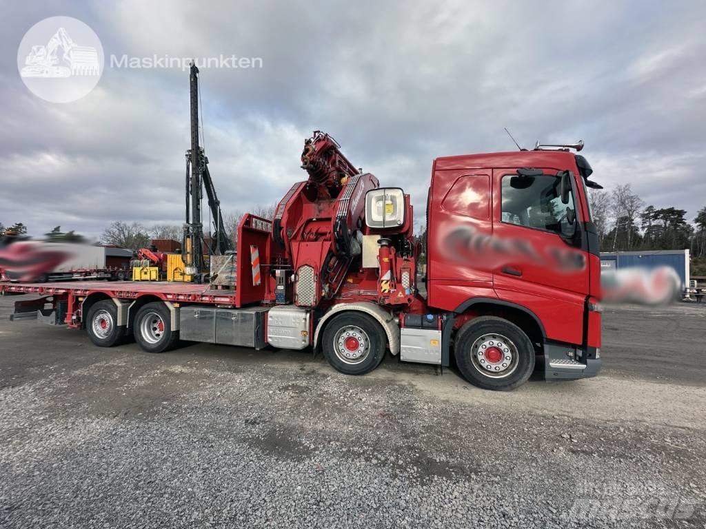 Volvo FH 500 Truck mounted cranes