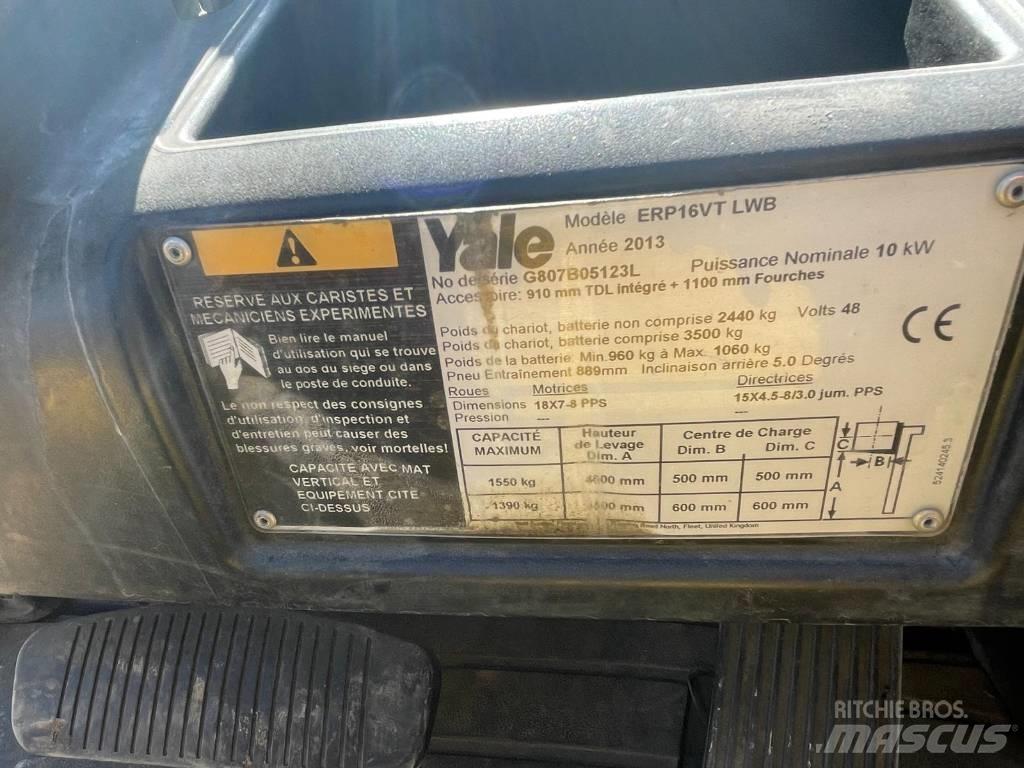 Yale ERP 16 VT Electric forklift trucks