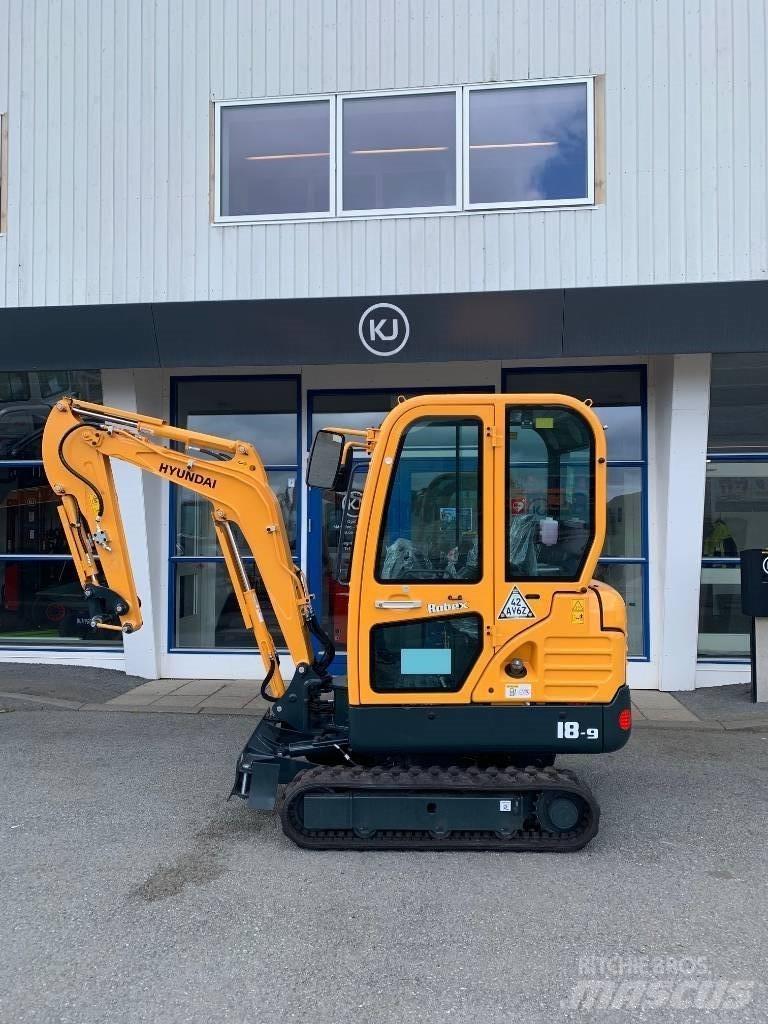 Hyundai 18-9 Mini excavators < 7t (Mini diggers)