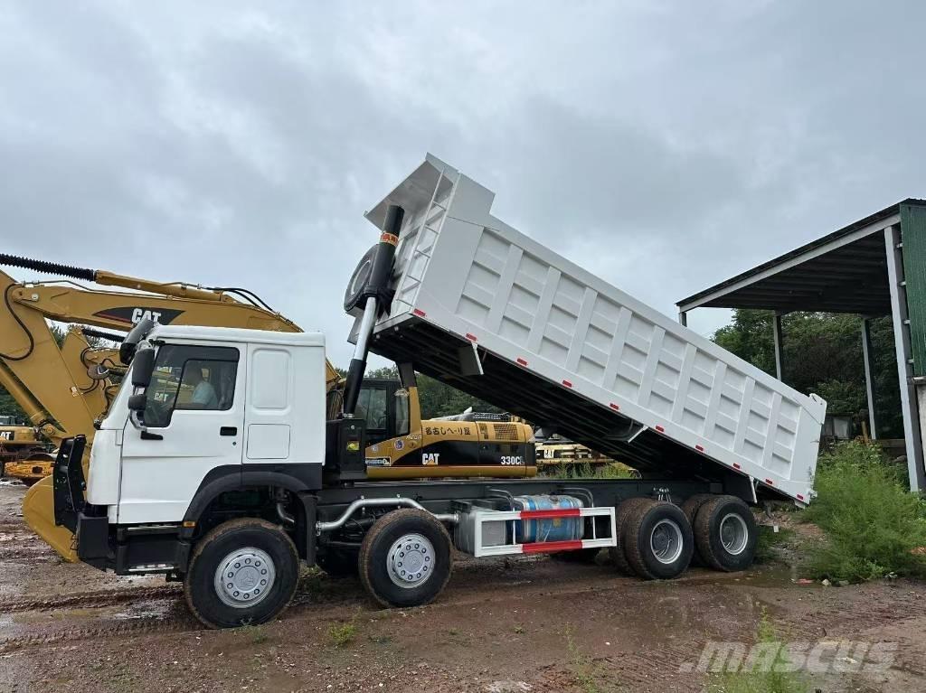 Howo 371hp 8X4 Tipper trucks