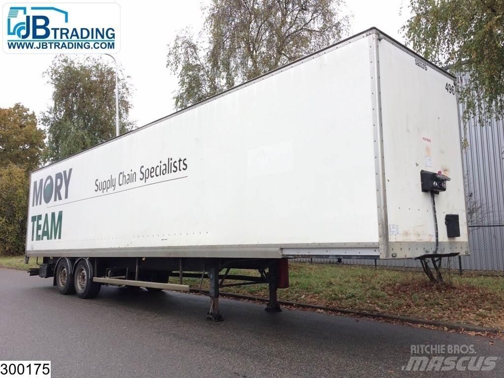 Samro gesloten bak Box semi-trailers