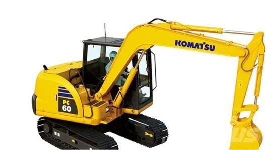 Komatsu PC 60-8 Mini excavators < 7t (Mini diggers)