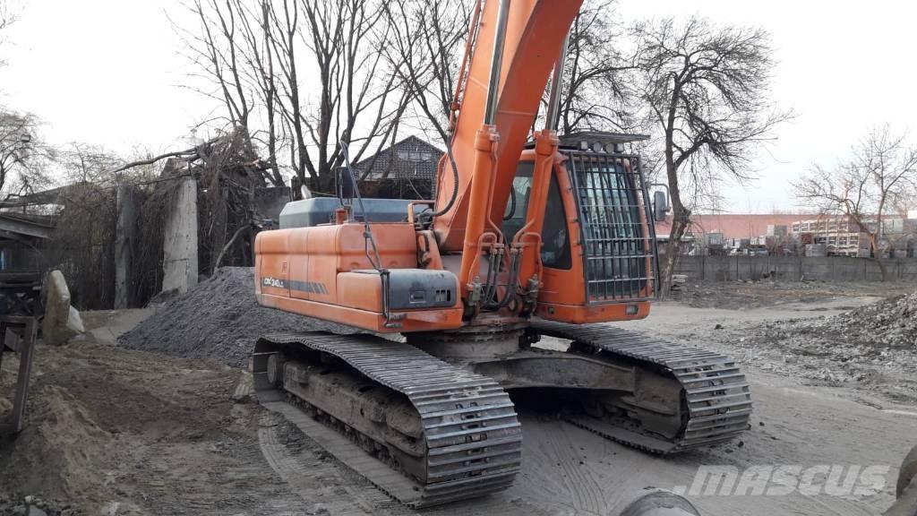 Doosan DX 340 LC Crawler excavators