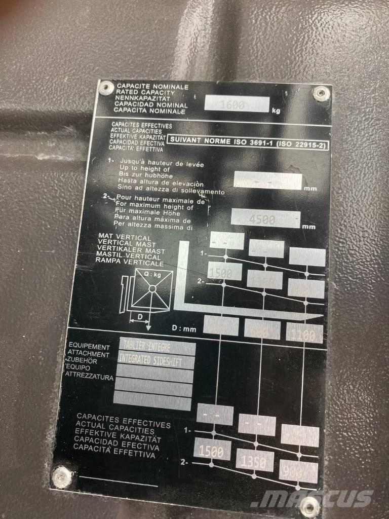 Manitou ME 316 Electric forklift trucks