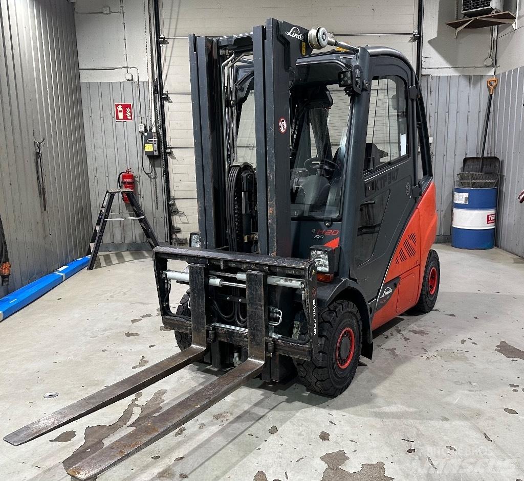 Linde H20D-02 Diesel trucks