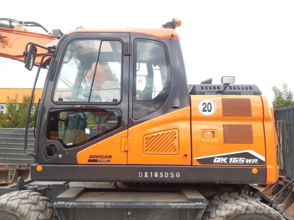 Doosan DX165 WR-7 Wheeled excavators