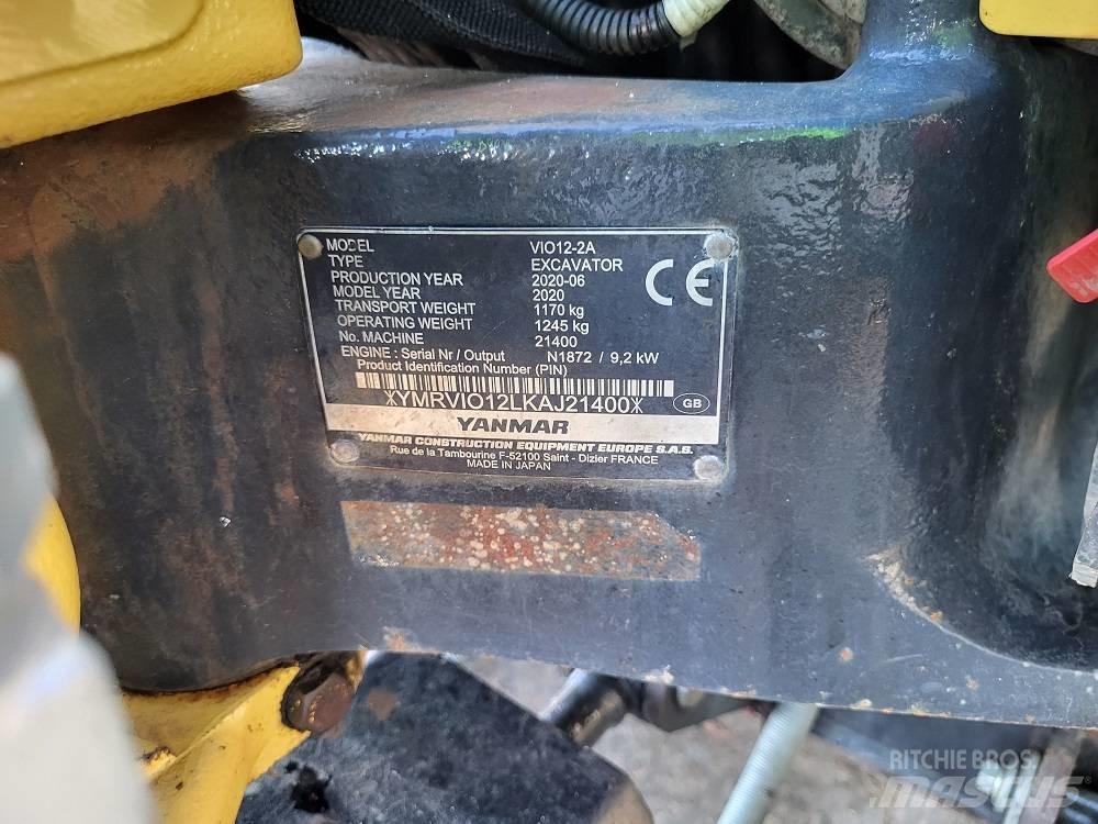 Yanmar Vio 12 Mini excavators < 7t (Mini diggers)