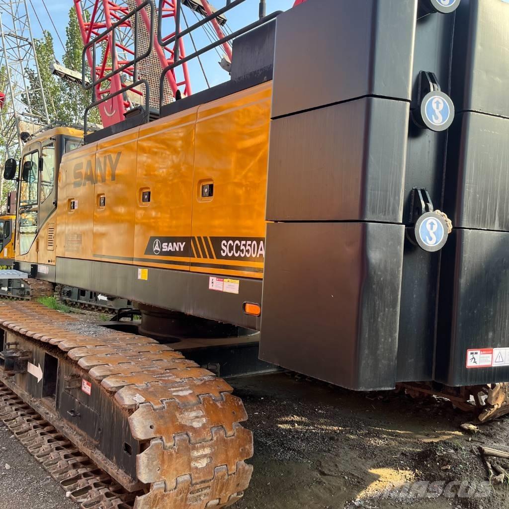 Sany SCC 550 Track mounted cranes