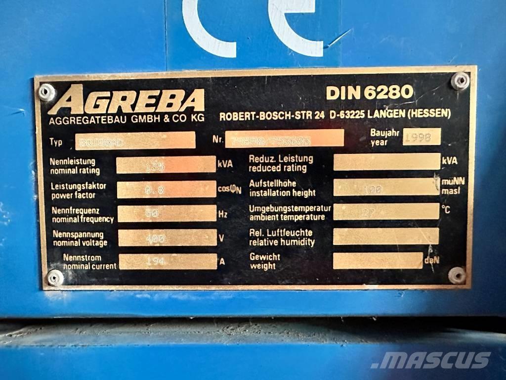 Cummins Agreba Diesel Generators