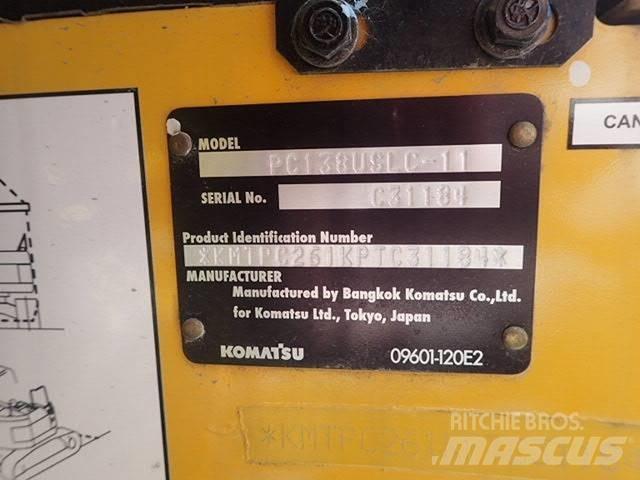 Komatsu PC138USLC-11 Crawler excavators