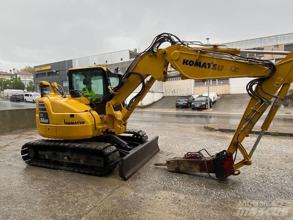 Komatsu PC 88 MR-10 Mini excavators  7t - 12t