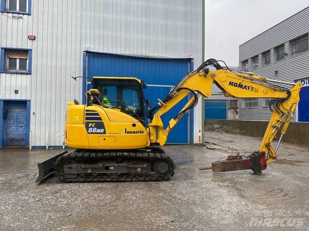 Komatsu PC 88 MR-10 Mini excavators  7t - 12t