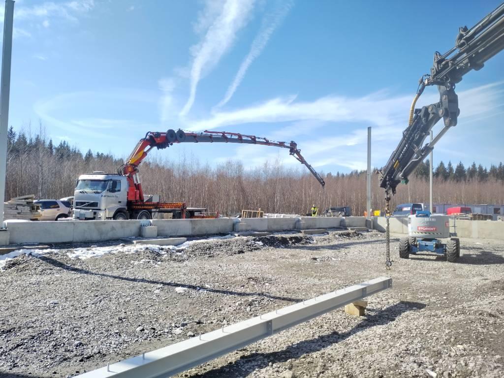 Volvo FH-6x2R Truck mounted cranes
