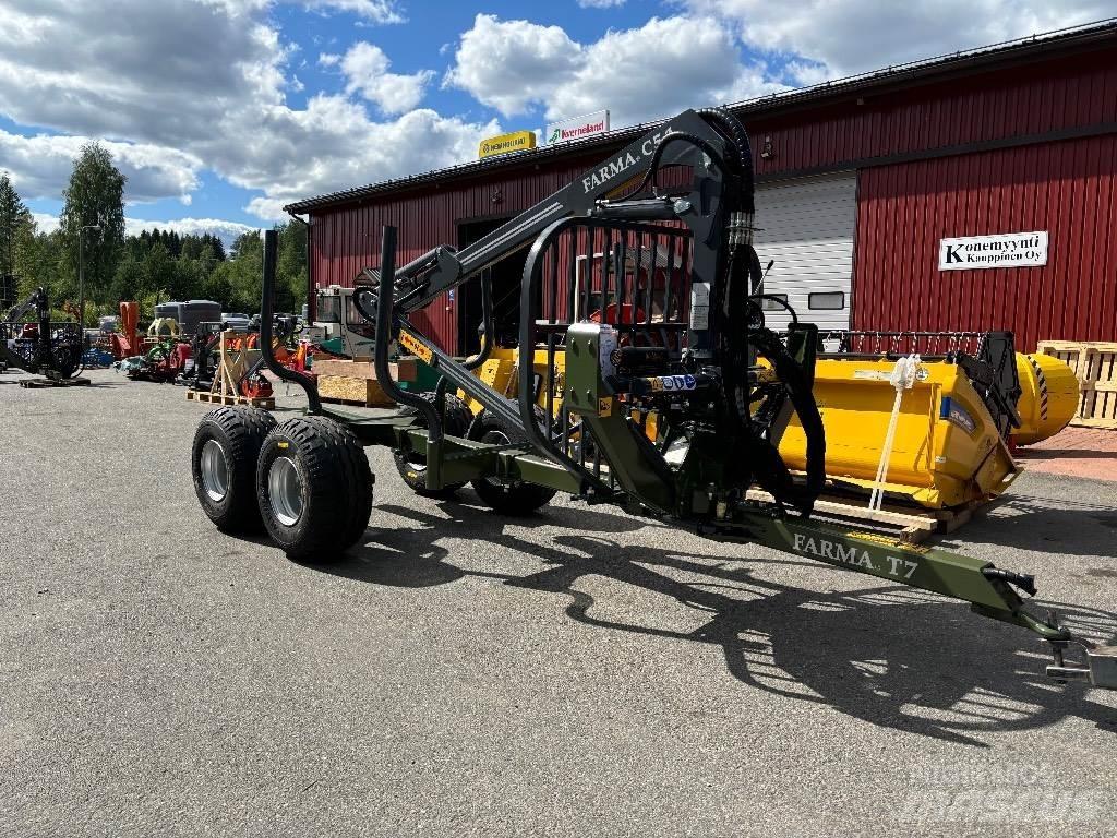 Farma T7 ja C 5.1D Forest trailers