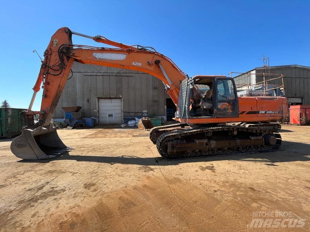 Doosan DX 380 LC Crawler excavators