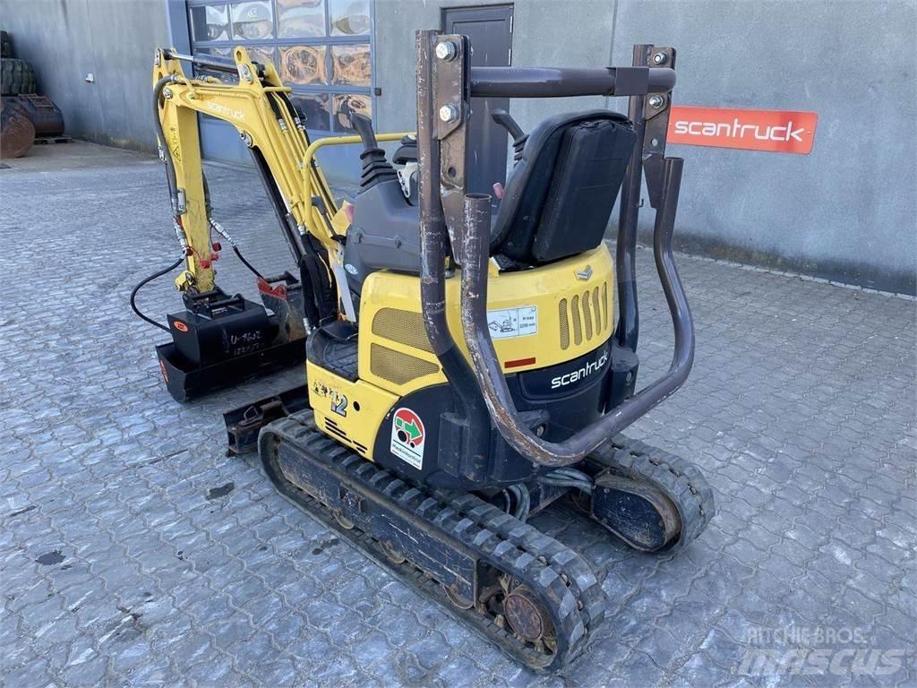 Yanmar VIO12 Wheeled excavators