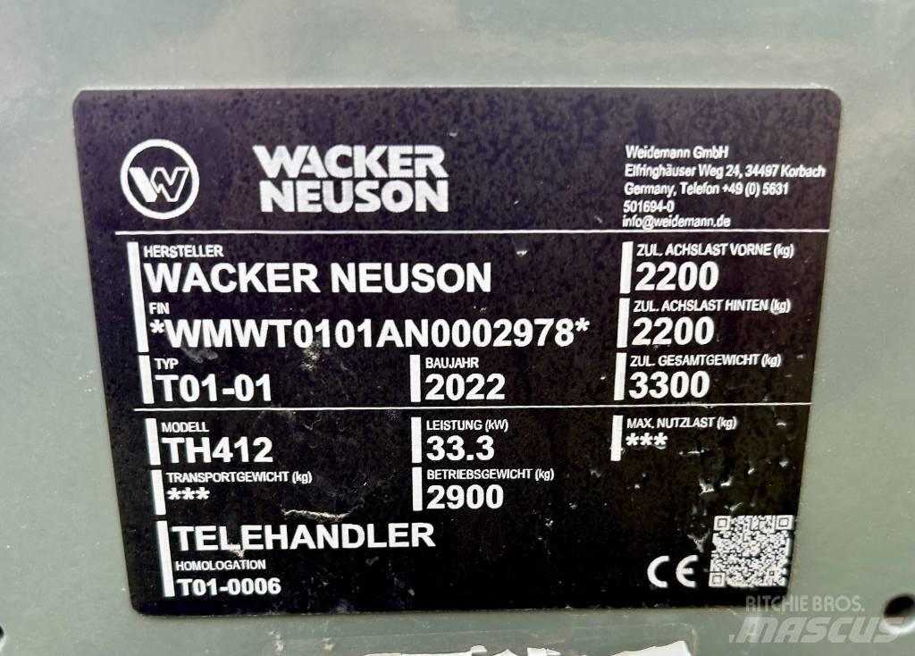 Wacker Neuson TH 412 Telescopic handlers