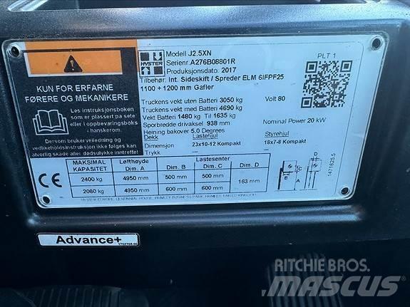 Hyster J2,5XN Diesel trucks