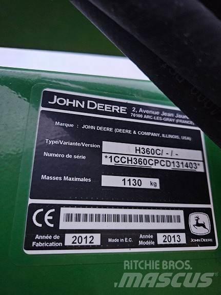 John Deere H360C Farm machinery