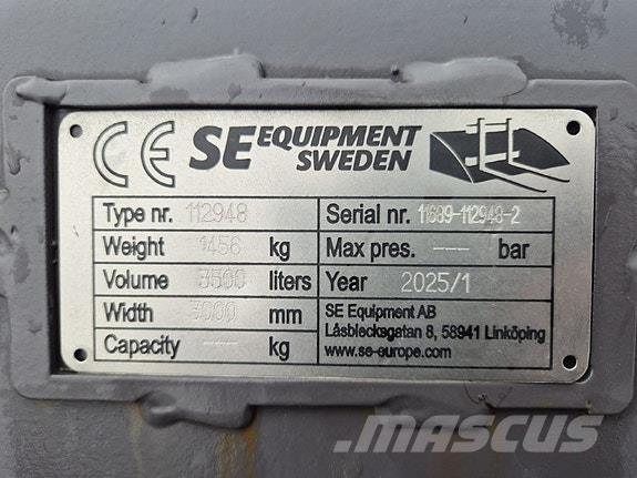  Lasterskuffe 3500L Other components