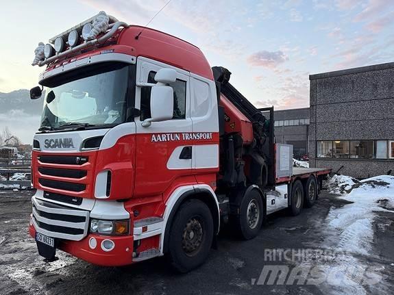 Scania R560 Truck mounted cranes