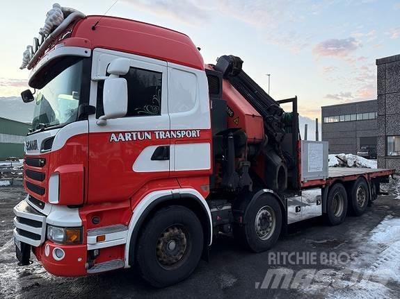 Scania R560 Truck mounted cranes