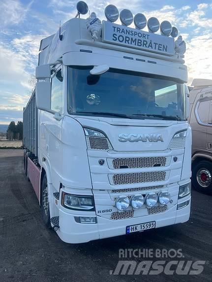 Scania R650B6X2NB Demountable trucks