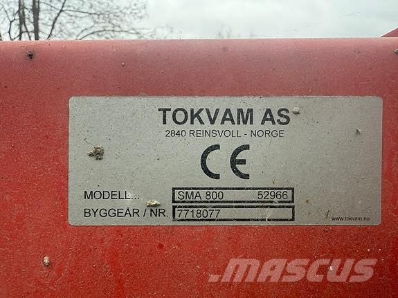 Tokvam SMA 800 Other road and snow machines