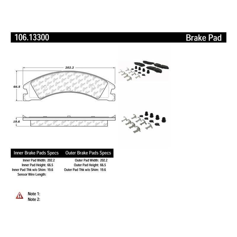  Centric Brakes
