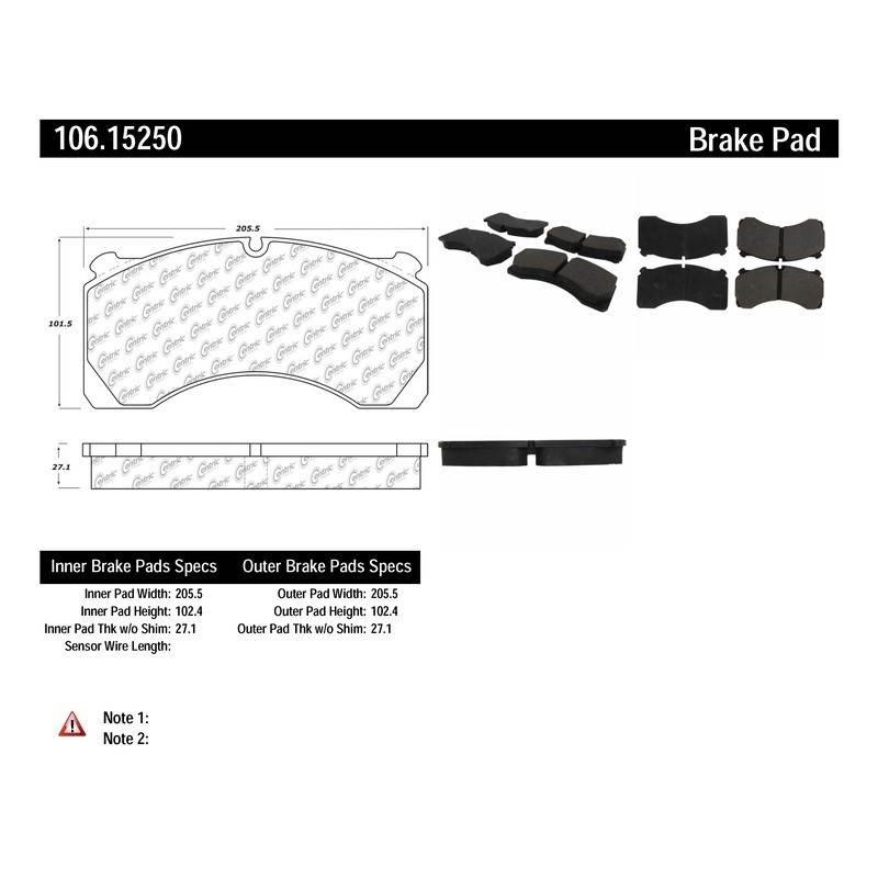  Centric Brakes