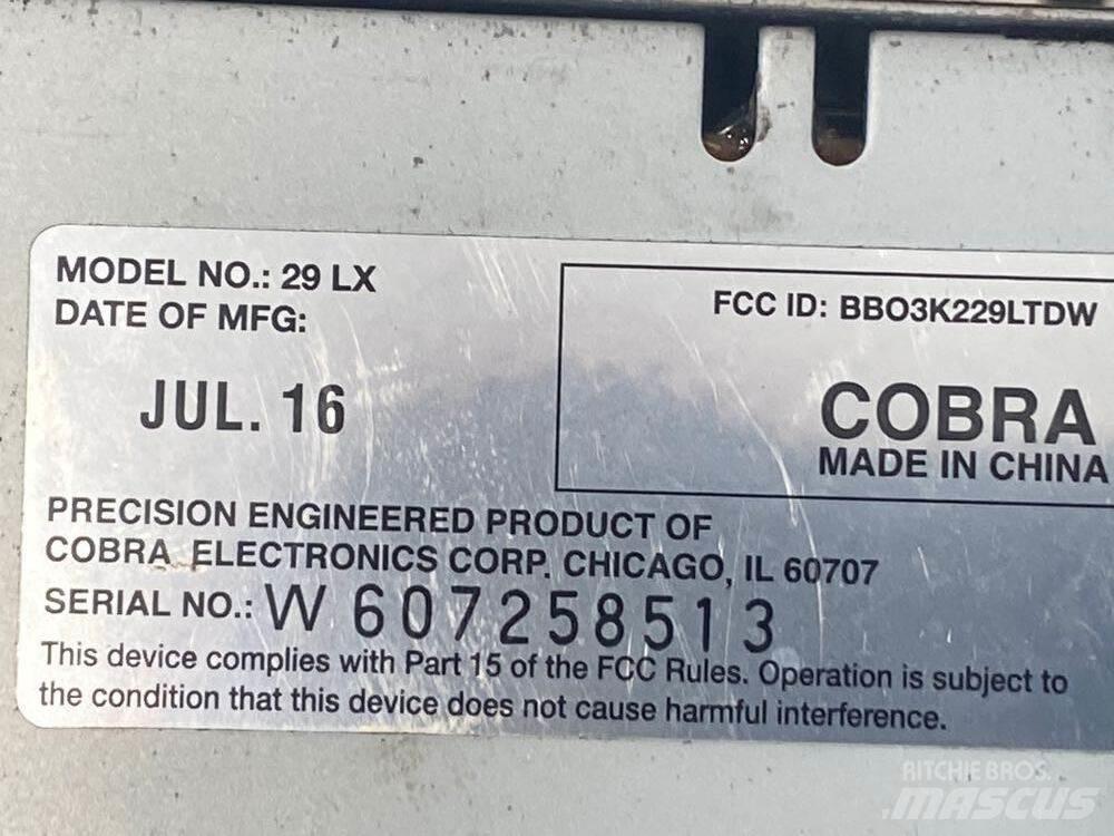 Cobra 29LX Electronics