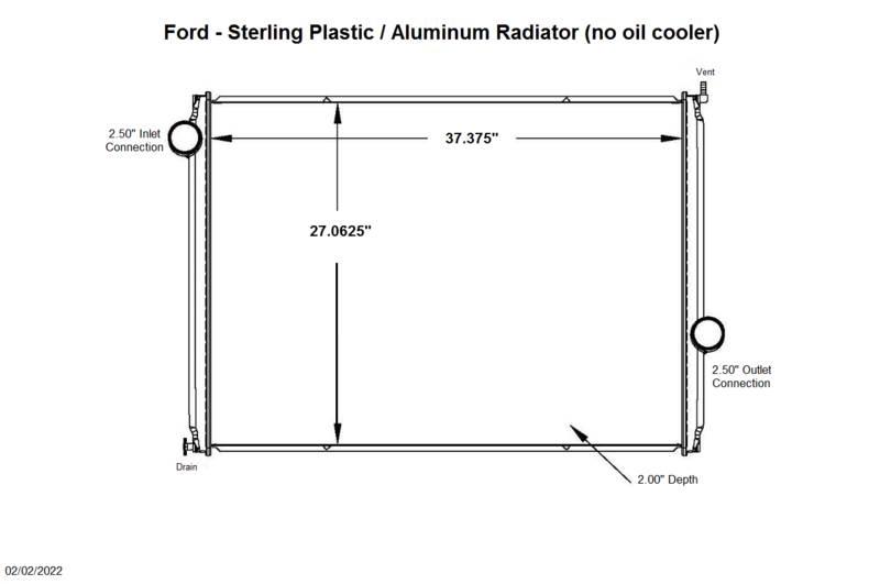 Ford L9000 Radiators