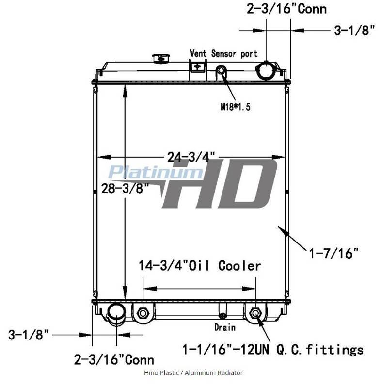 Hino 145 Radiators