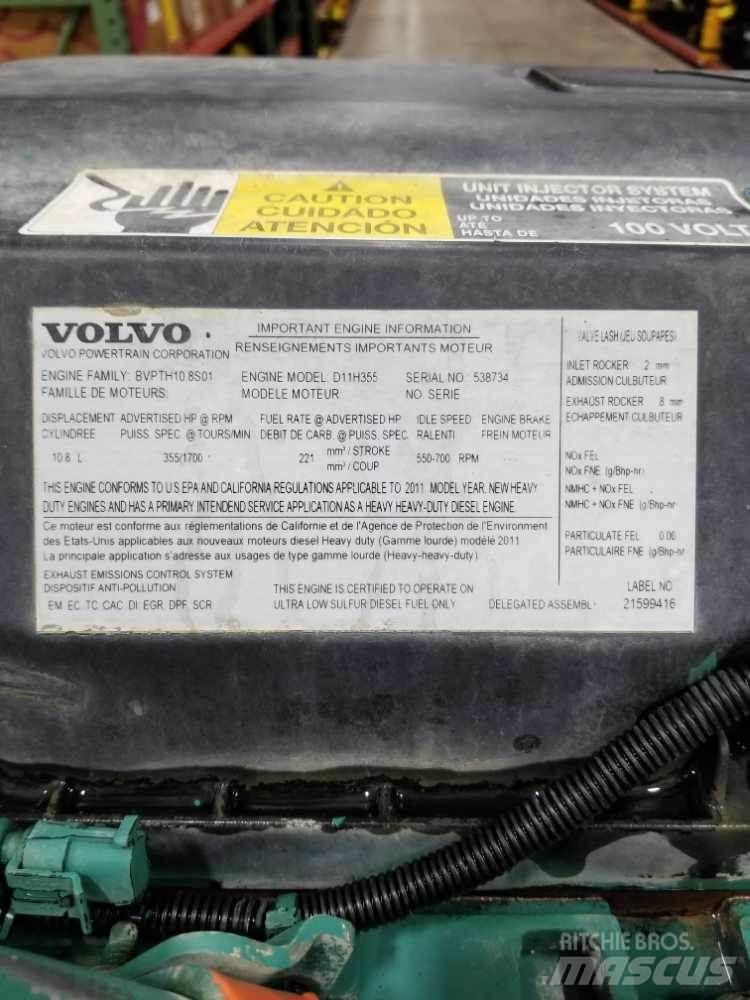 Volvo D11H Engines