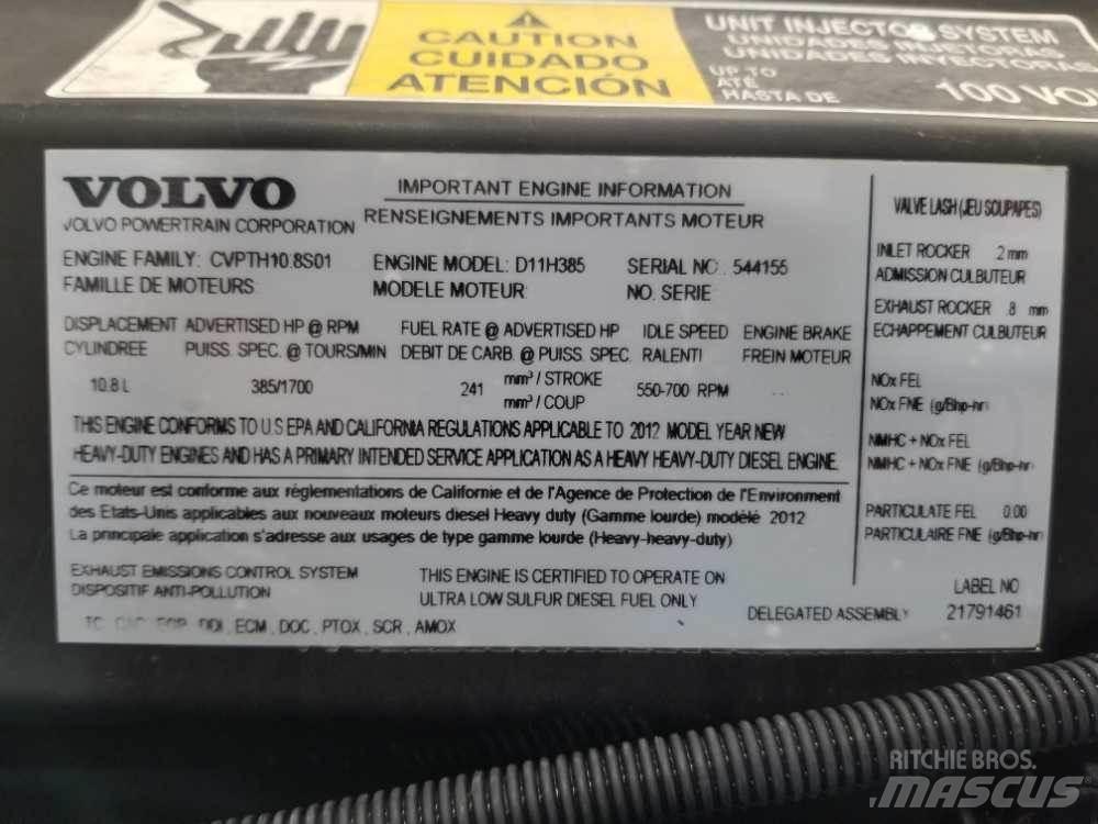 Volvo D11H Engines