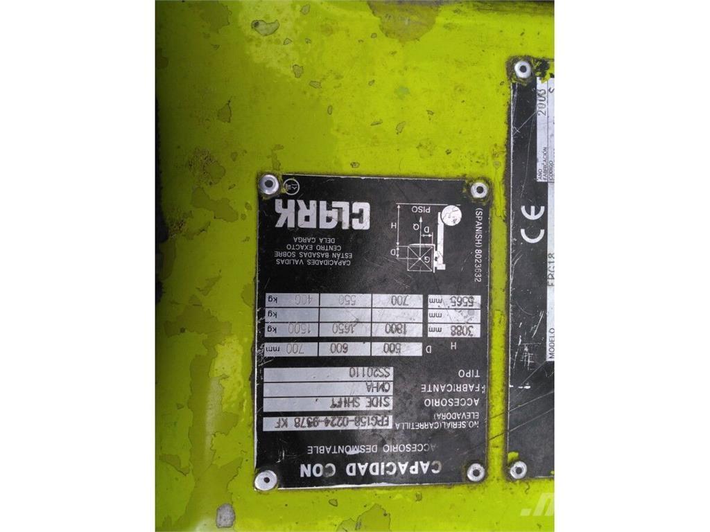 Clark EPG18 Electric forklift trucks