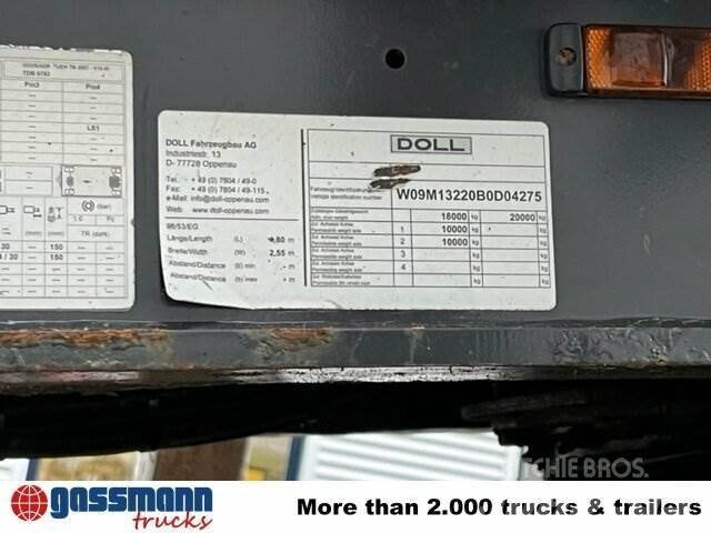 Doll M134 Nachläufer Timber trailers