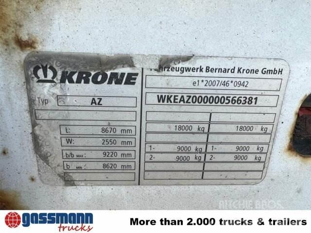 Krone AZP 18 Curtainsider trailers