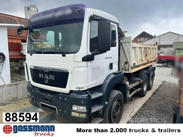 MAN TGS 26.400 6x4 BB Tipper trucks