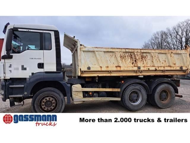 MAN TGS 26.400 6x4 BB Tipper trucks