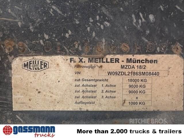 Meiller MZDA 18/2, Tipper trailers